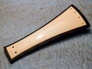 Barocksaitenhalter Geige Ebenholz/Mammutelfenbein